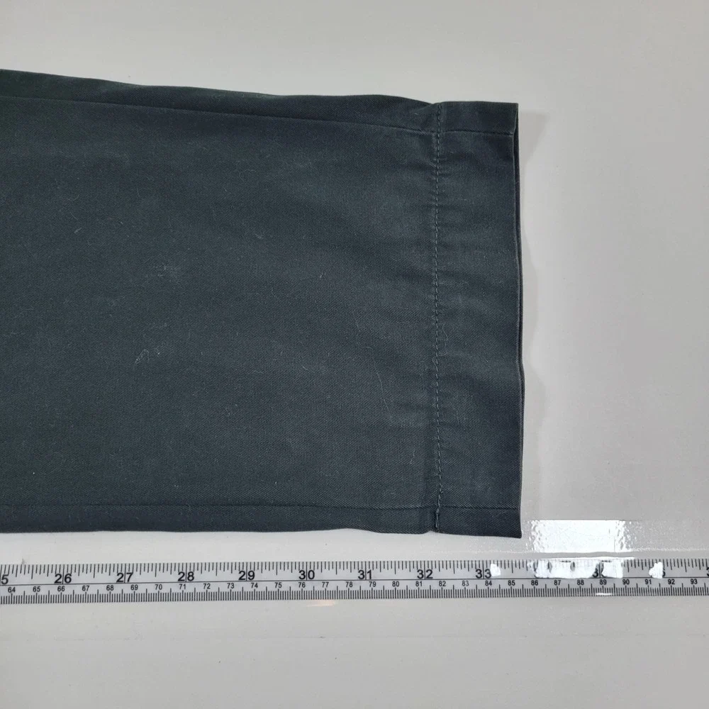 Banana Republic Emerson Chino Mens 33x34 Green Excellent Straight Leg Cotton